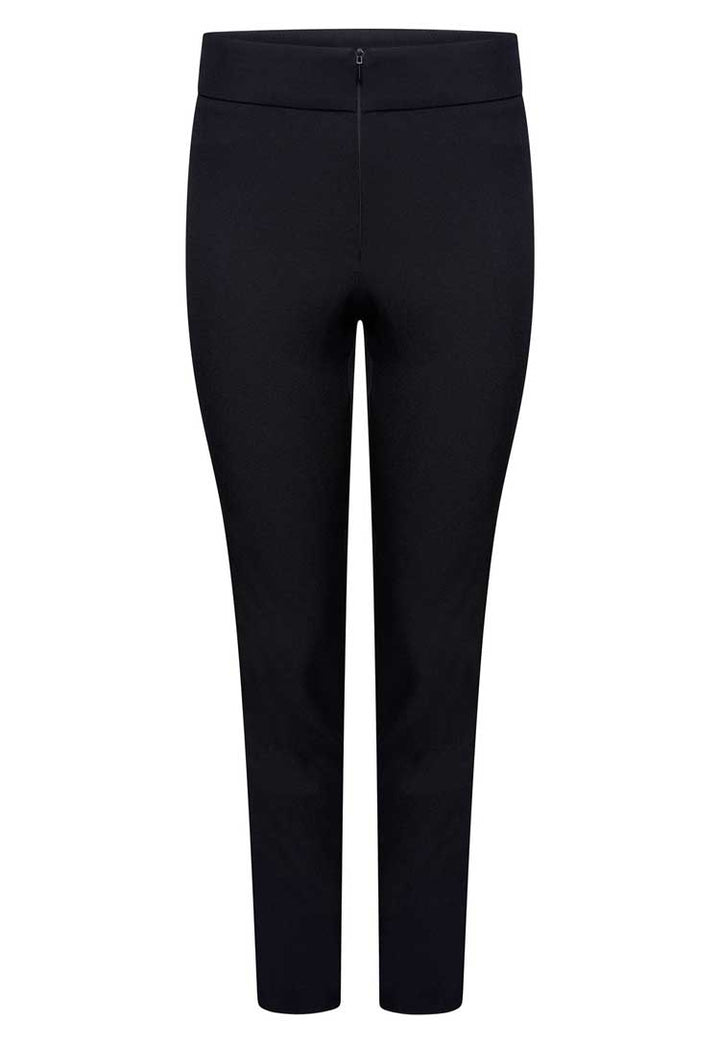 Macy Slim Leg Salon Trousers in Black