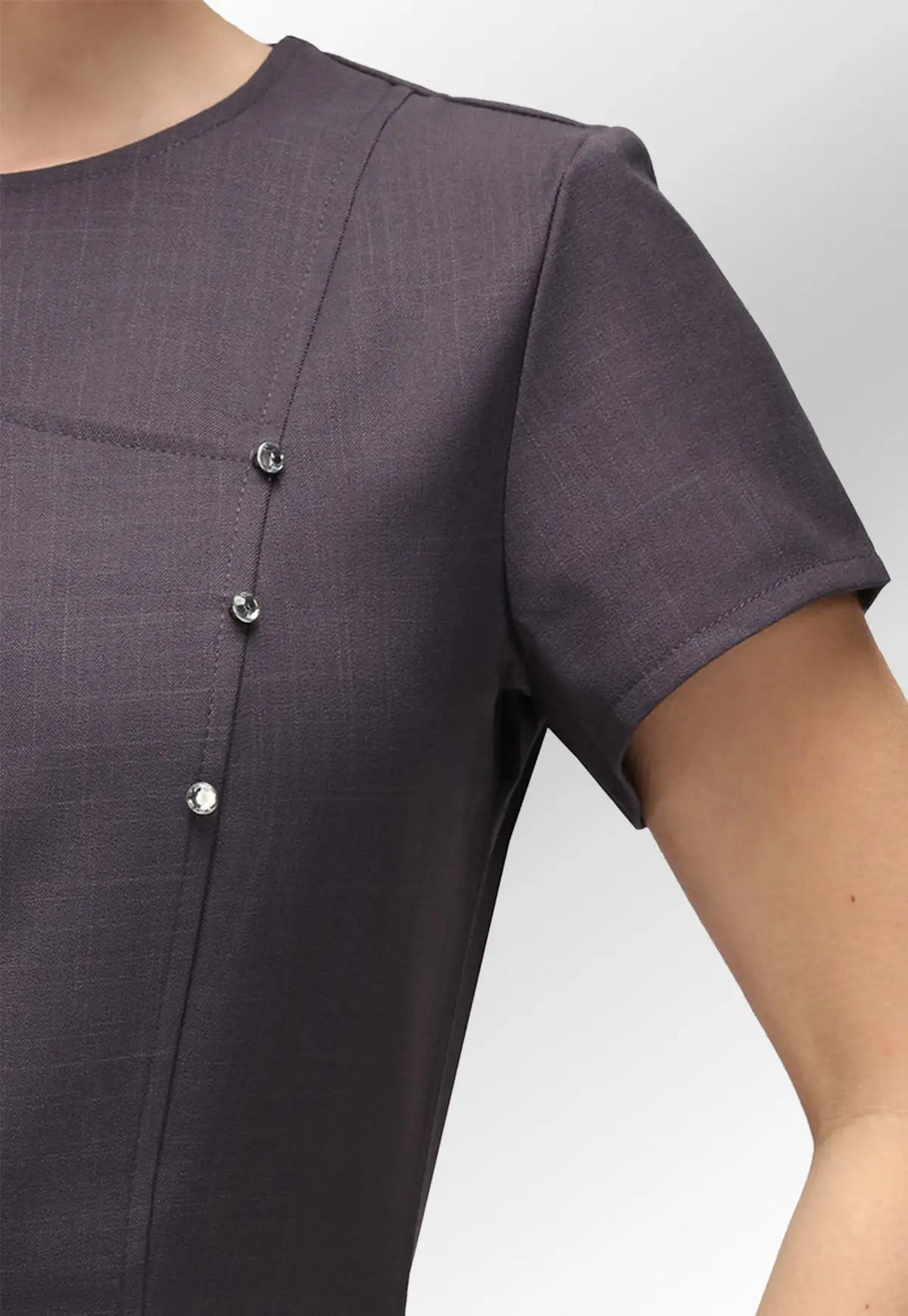 Madeleine Fitted Dress - The Work Uniform Company