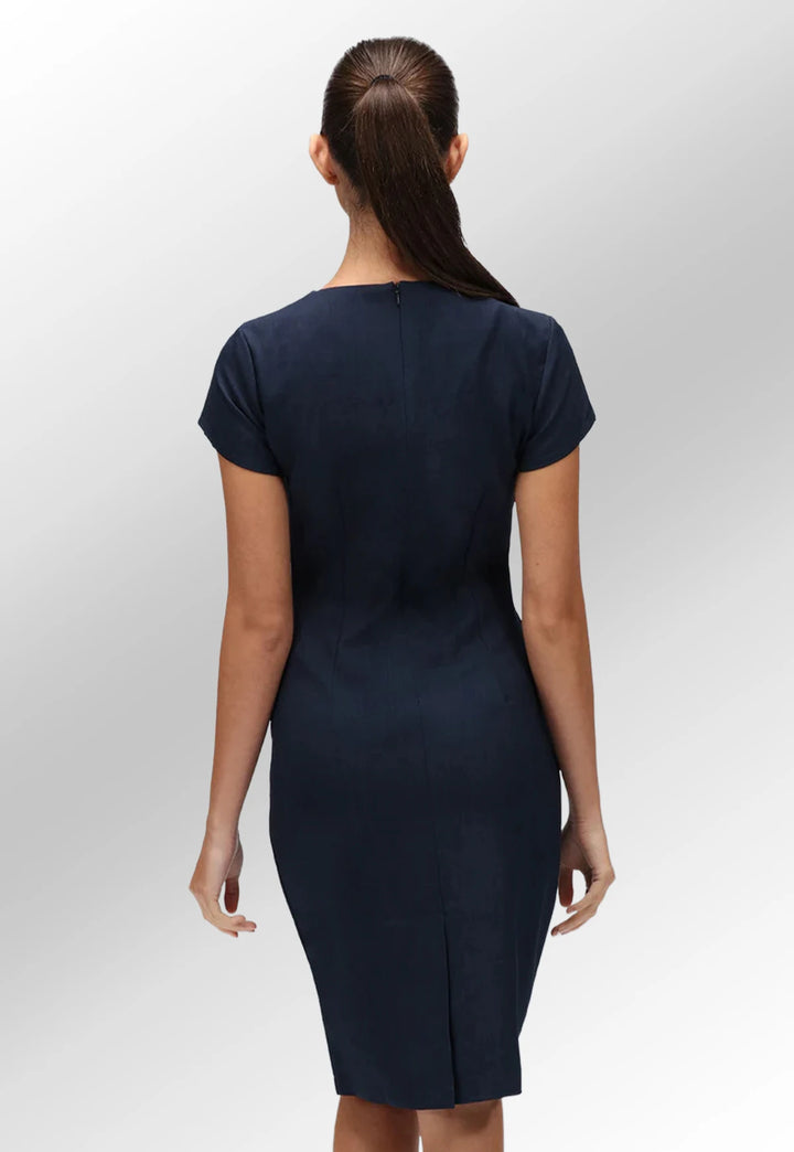 Madeleine Fitted Dress - The Work Uniform Company