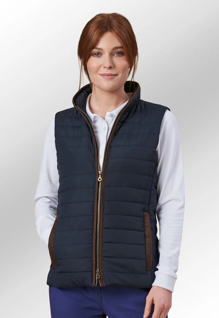 Madison Ladies Quilted Gilet - The Work Uniform Company