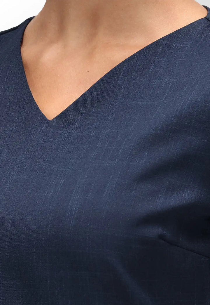 Manon V Neck Dress - The Work Uniform Company
