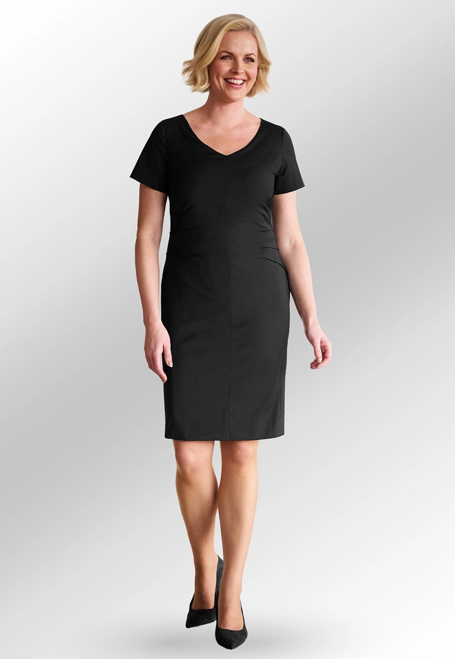 Black Tailored Funeral Dress - The Work Uniform Company Black Tailored Funeral Dress - The Work Uniform Company