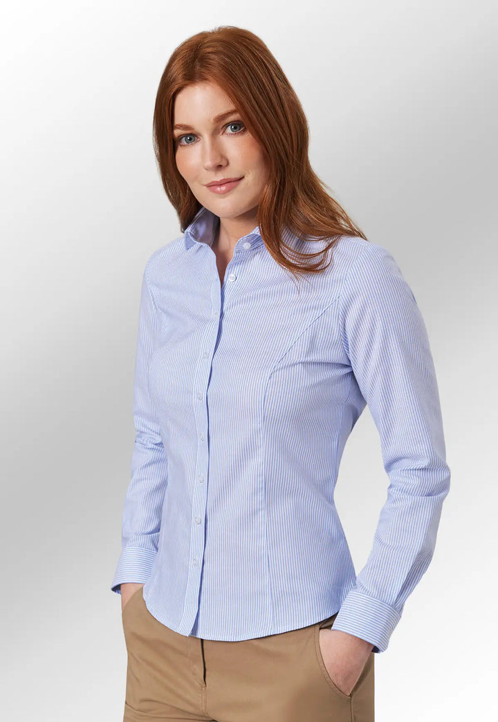 Mirabel Stretch Oxford Shirt - The Work Uniform Company