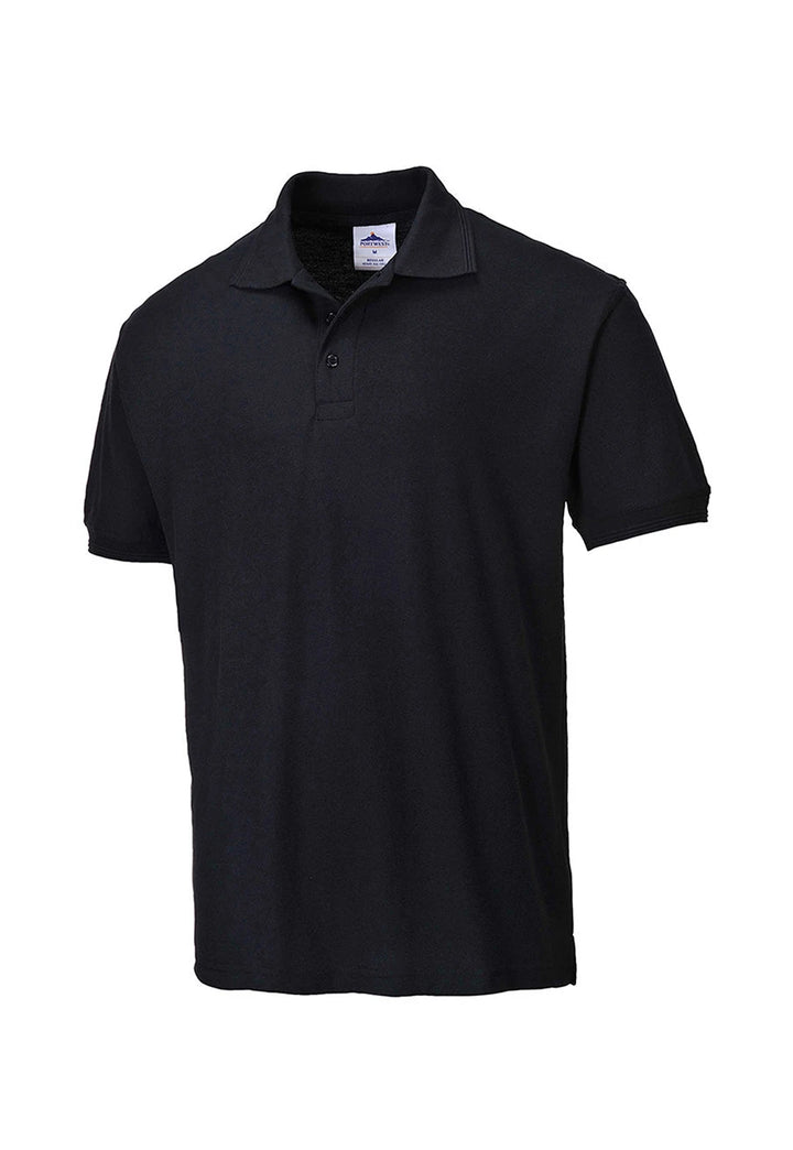 Naples Polo Shirt B210 in Black