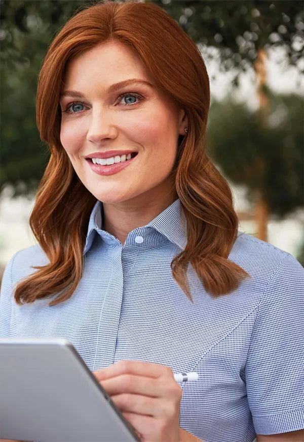 Napoli Blouse - The Work Uniform Company