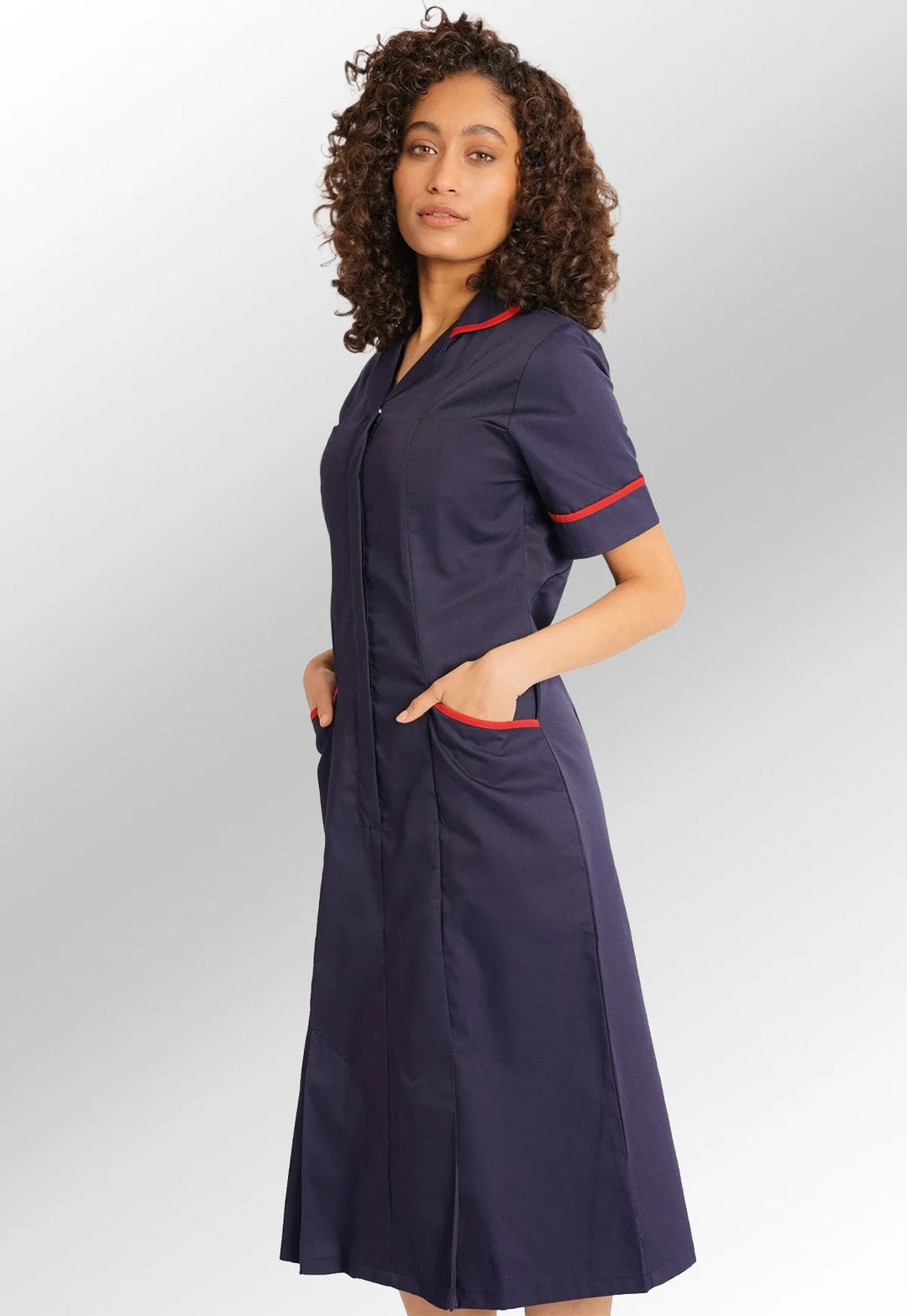Navy Nurse Dress NCLD - The Work Uniform Company