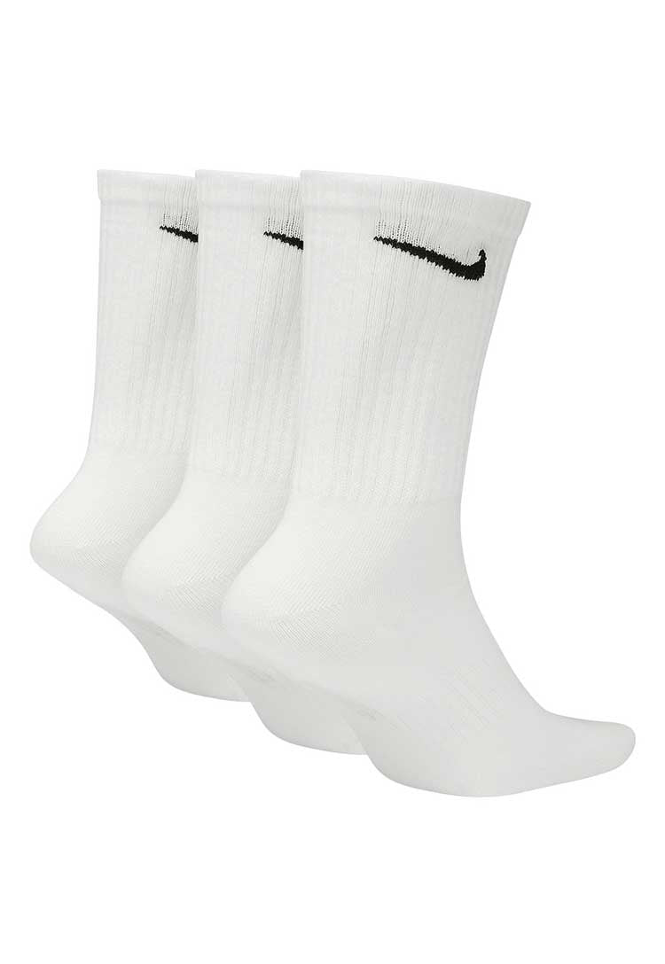 Nike Everyday Crew Socks (3 Pairs) NK359 in white 3 pack