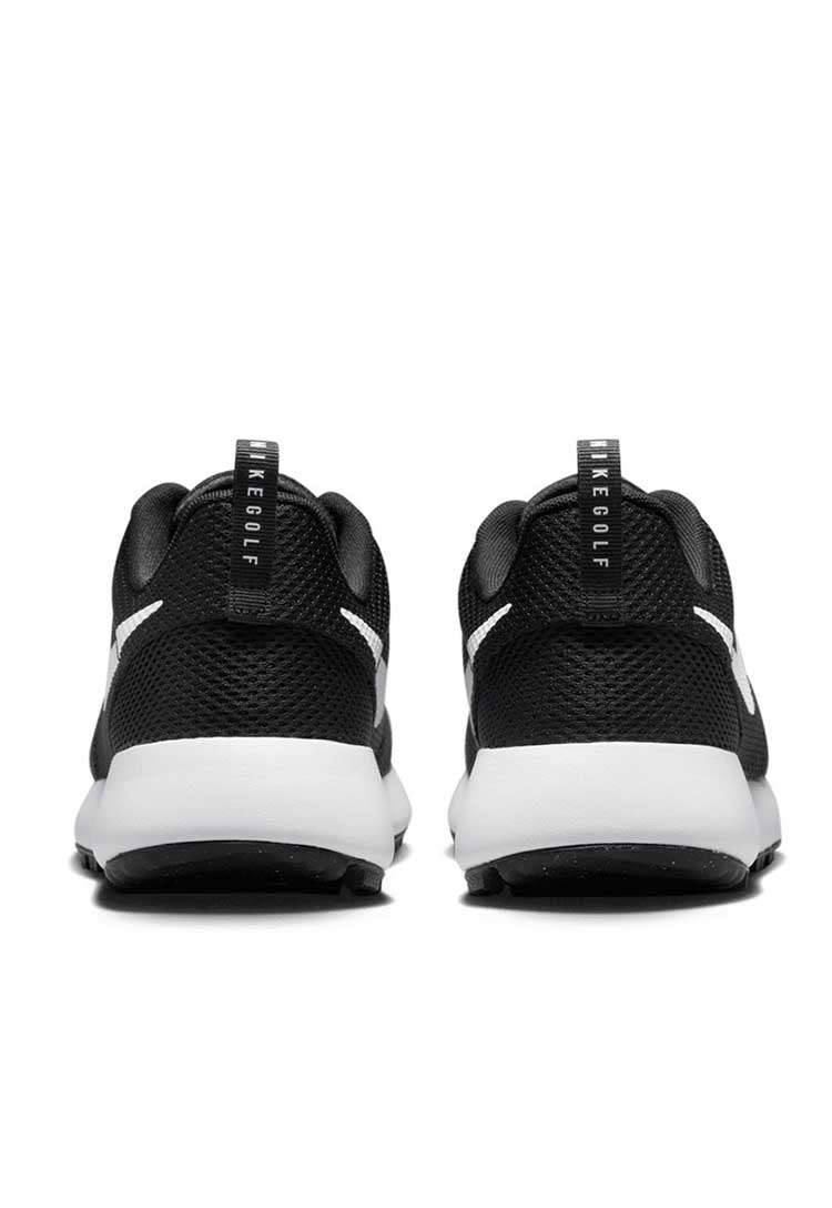 Nike Roshe Golf Trainers 2.0 NK382 in black rear view