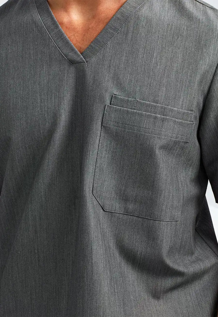 Men's Stretch Tunic for Veterinary Staff - The Work Uniform Company
