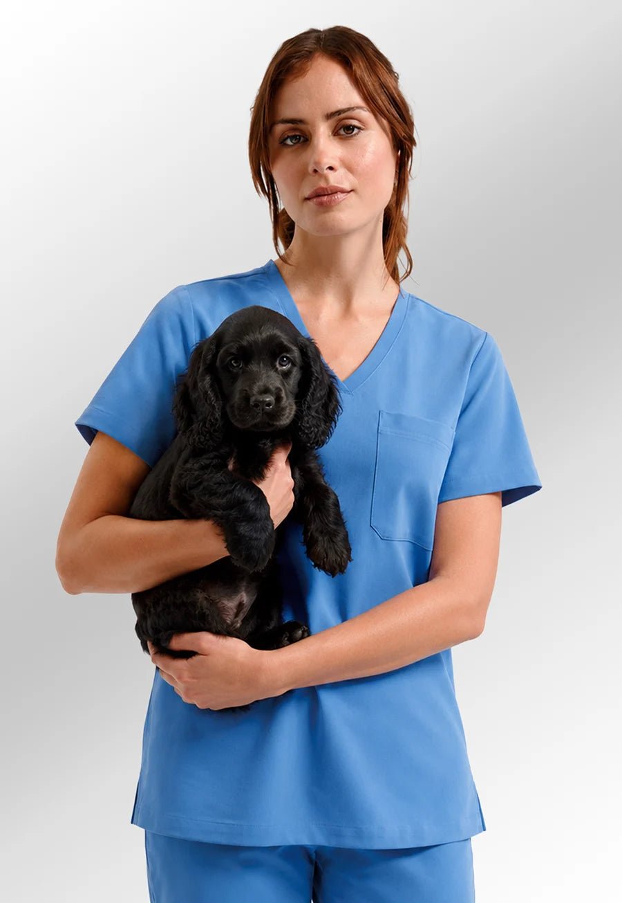 Stretch Tunic Top for Vets - The Work Uniform Company