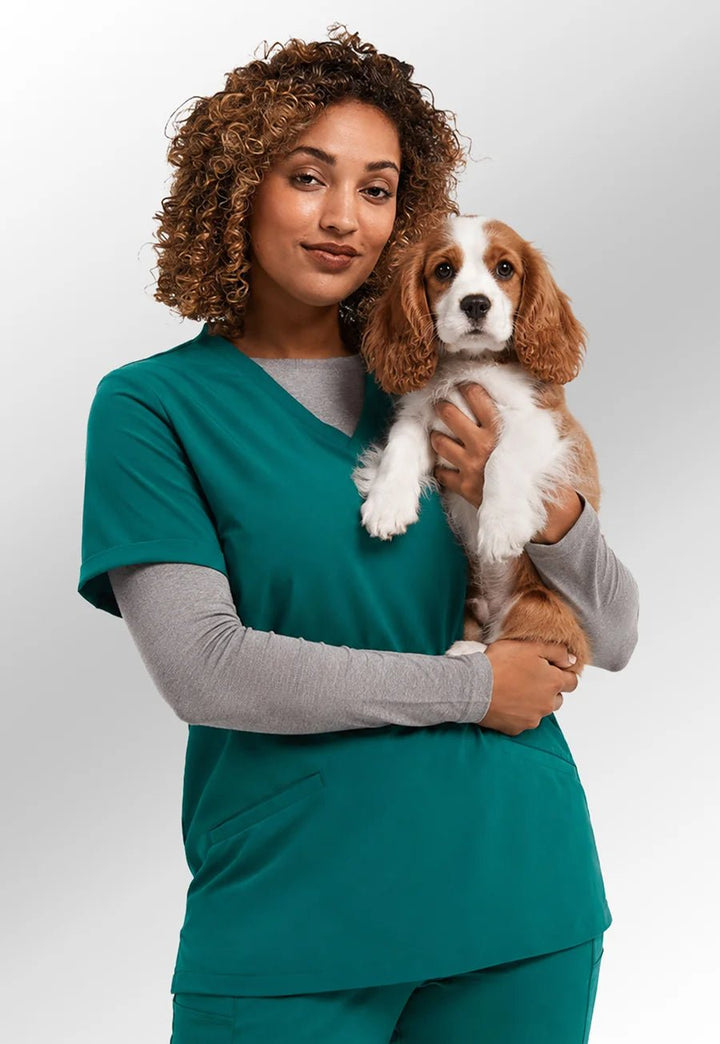 Women’s Stretch Tunic for Vets - The Work Uniform Company