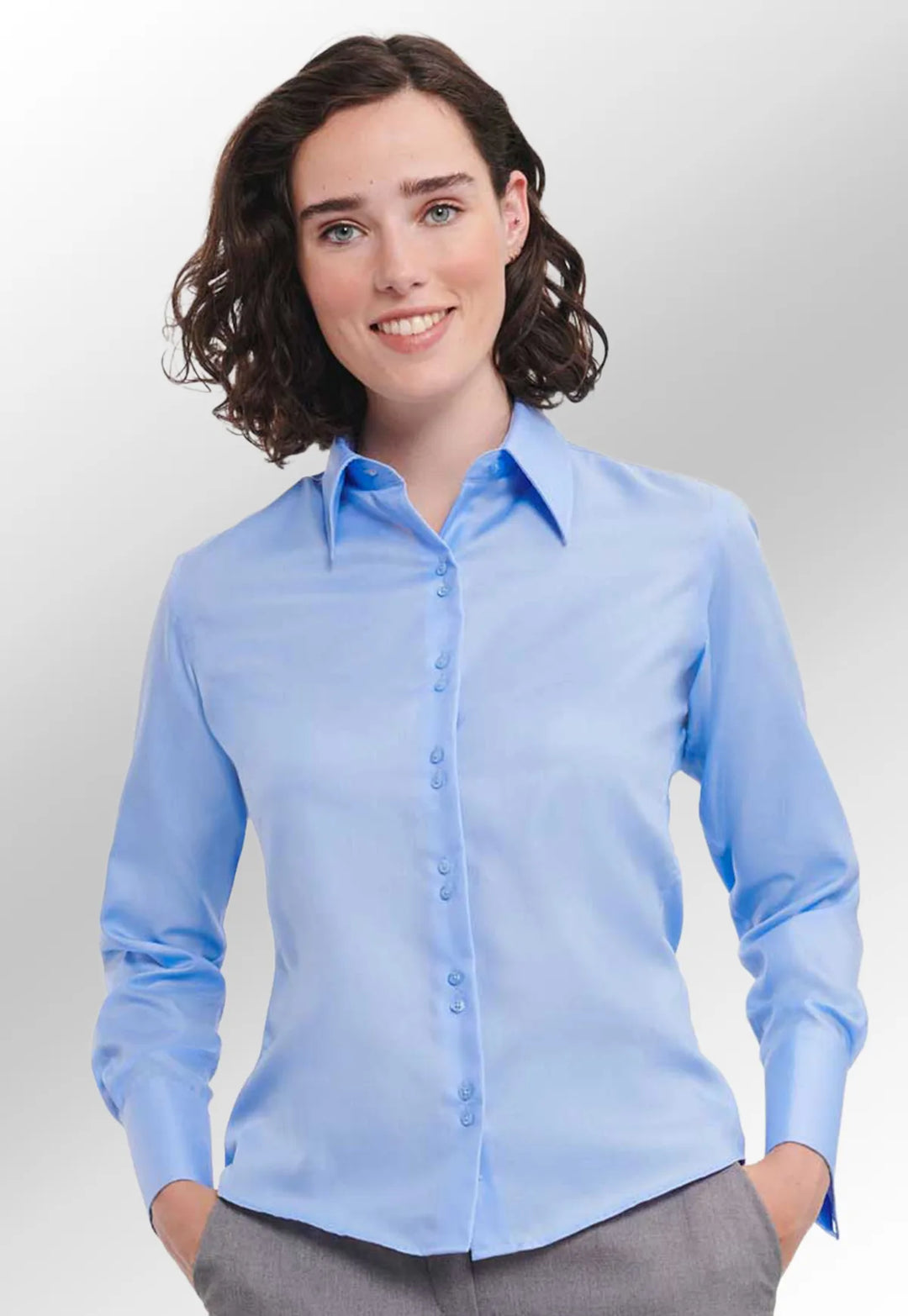 Women's Long Sleeve Ultimate Non - Iron Shirt - The Work Uniform Company