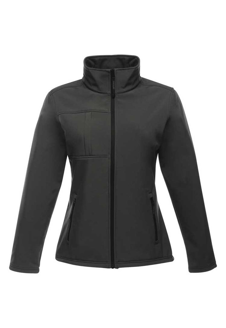 Regatta Women's Octagon II Printable 3-Layer Membrane Softshell RG195 in Seal Grey