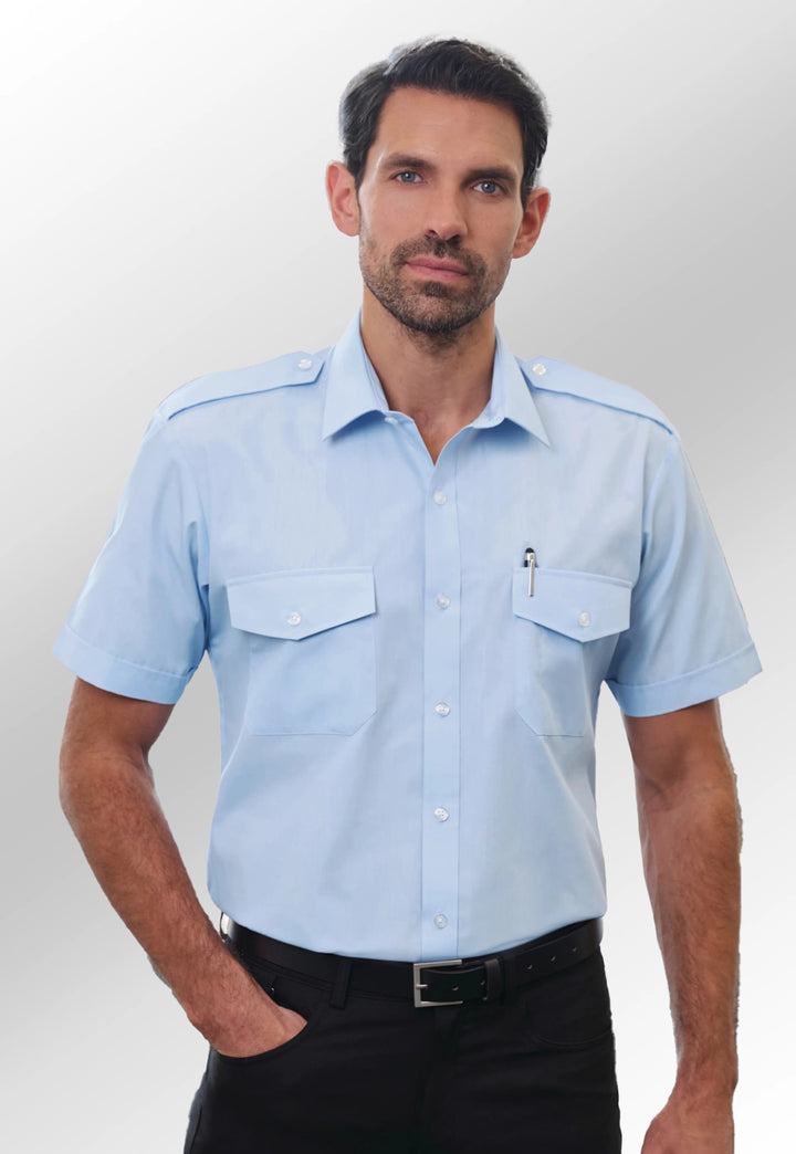 Olympus Classic Fit Pilot Shirt - The Work Uniform Company