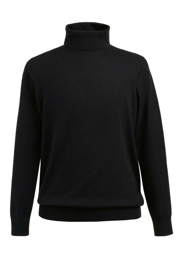 Oslo Marino Wool Rollneck Jumper 4568 black