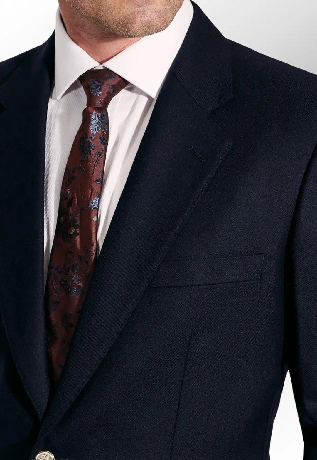 Oxford Single Breasted Blazer with Golf Club Logo - The Work Uniform Company