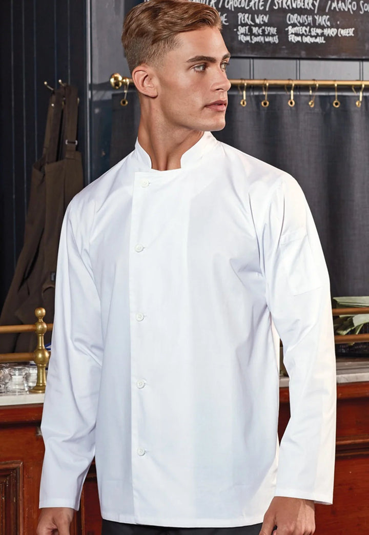 Chef's Essential Long Sleeve Jacket - The Work Uniform Company