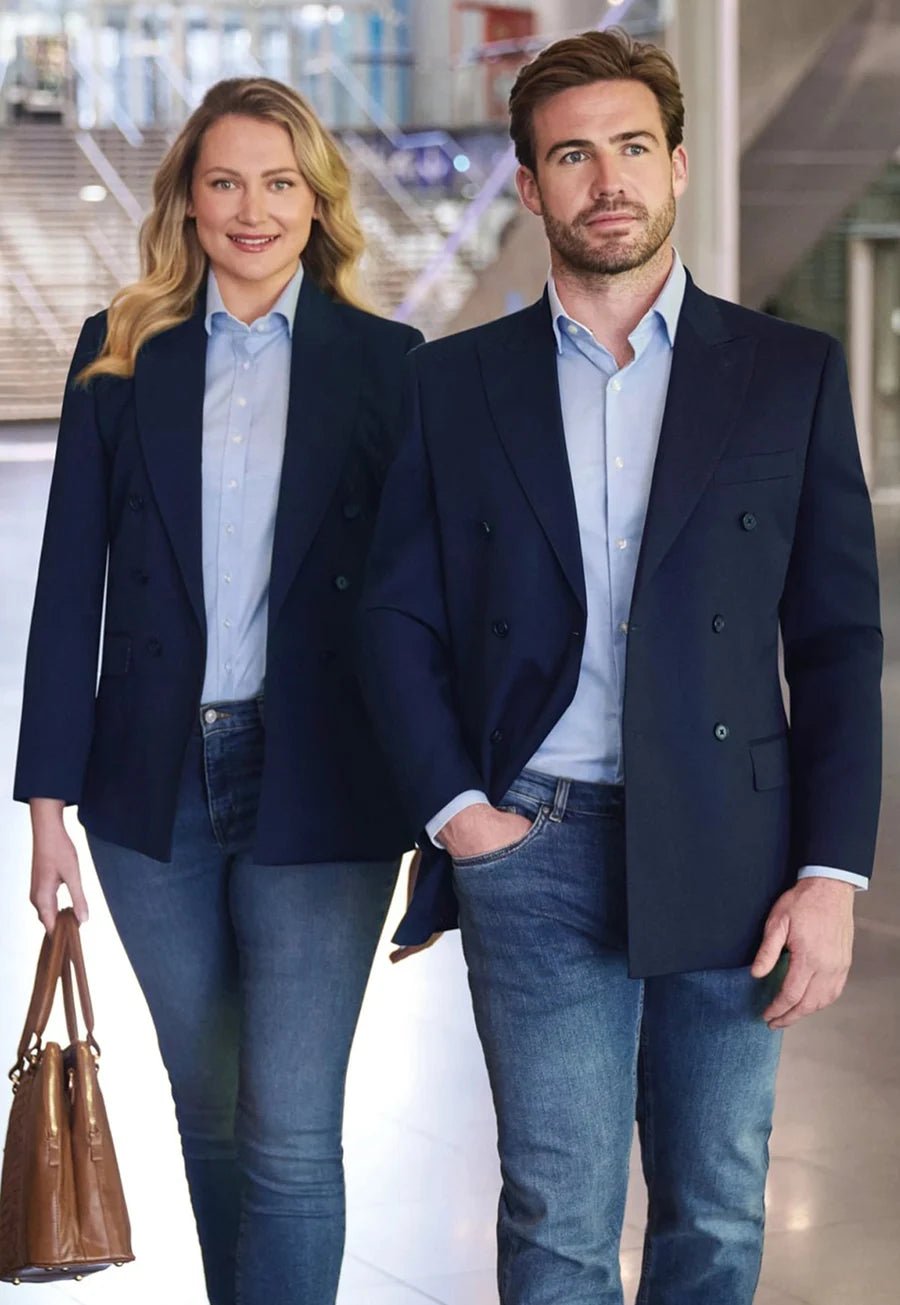 Ferdinand Double Breasted Jacket - The Work Uniform Company
