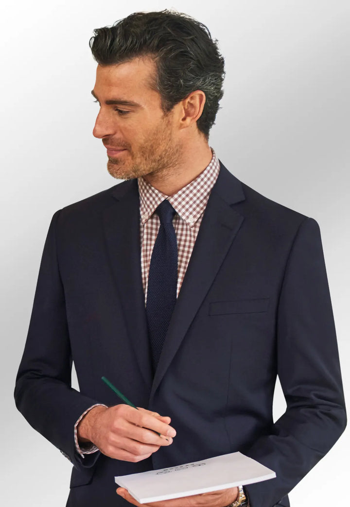 Portland Check Shirt (Brown/Red) - The Work Uniform Company
