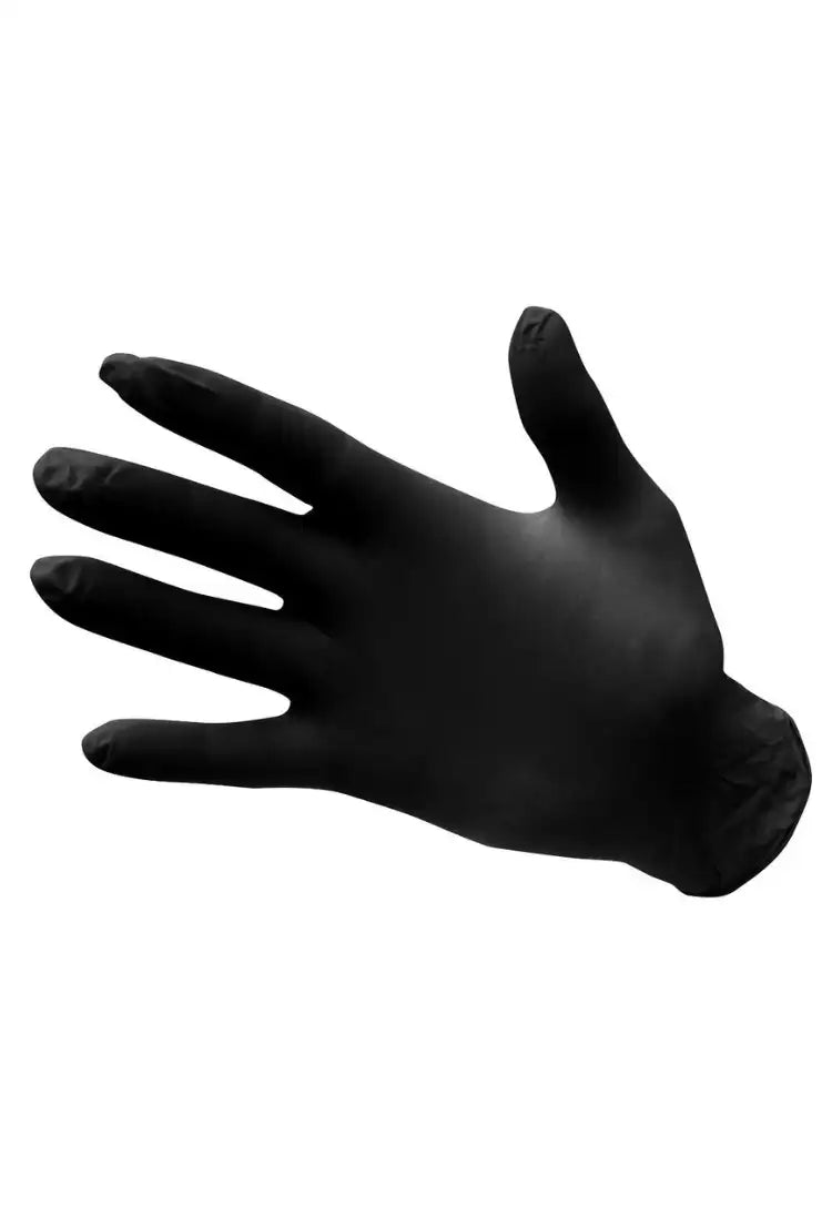 Powder Free Nitrile Disposable Glove A925 in Black (Box of 100)