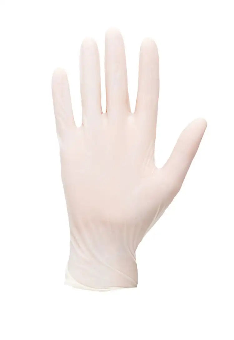 Powdered Latex Disposable Glove A910 in White (Box of 100)