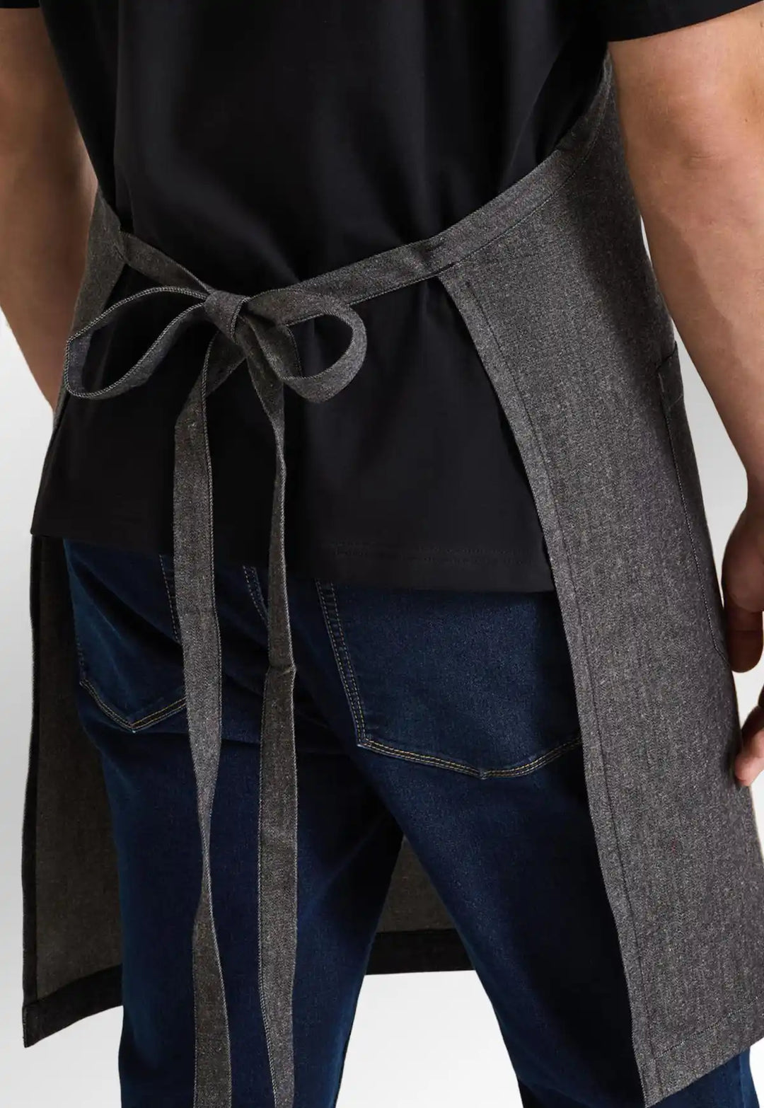 Organic Fairtrade Certified Cotton Denim Apron - The Work Uniform Company