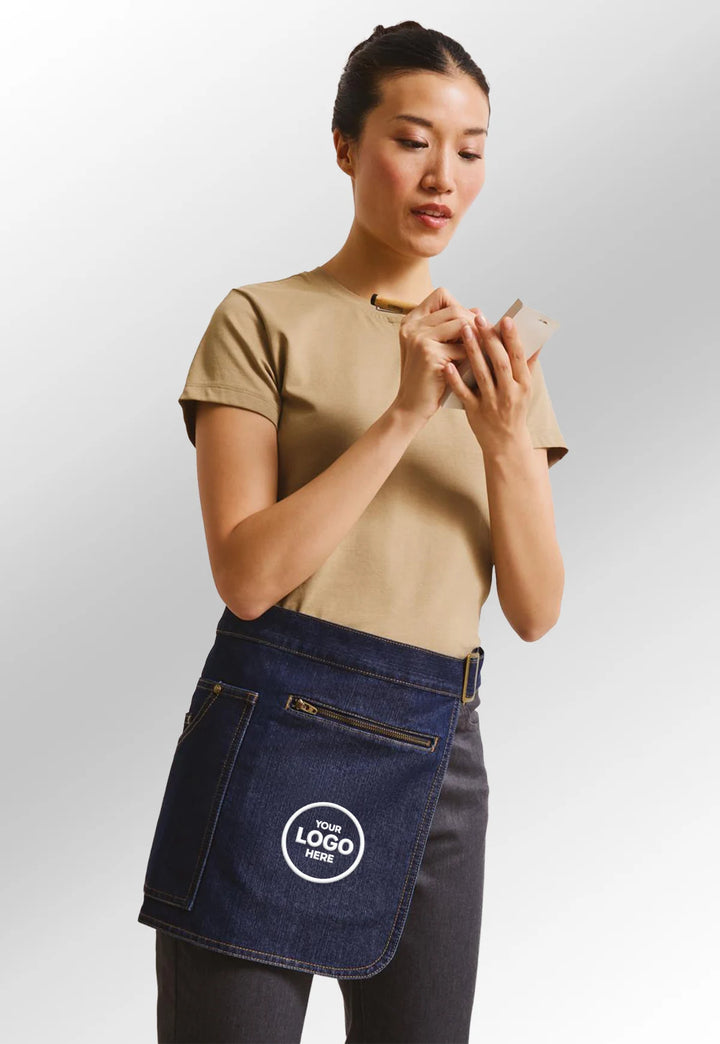 Branded Hip Apron Bundle for Nursery Staff (Pack of 8) - The Work Uniform Company