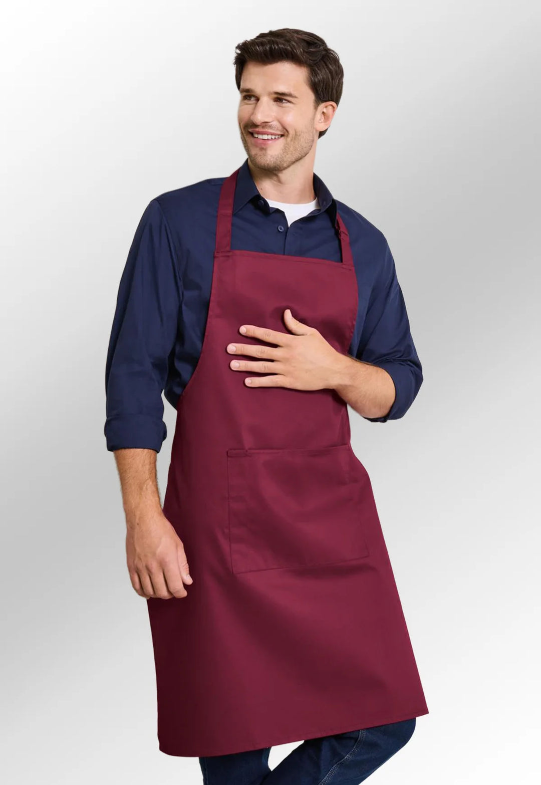 PR154 APRON - Bundle of 8 with Free Logo - The Work Uniform Company