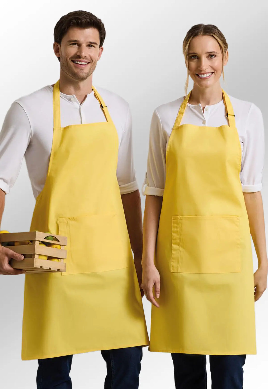 PR154 APRON - Bundle of 8 with Free Logo - The Work Uniform Company