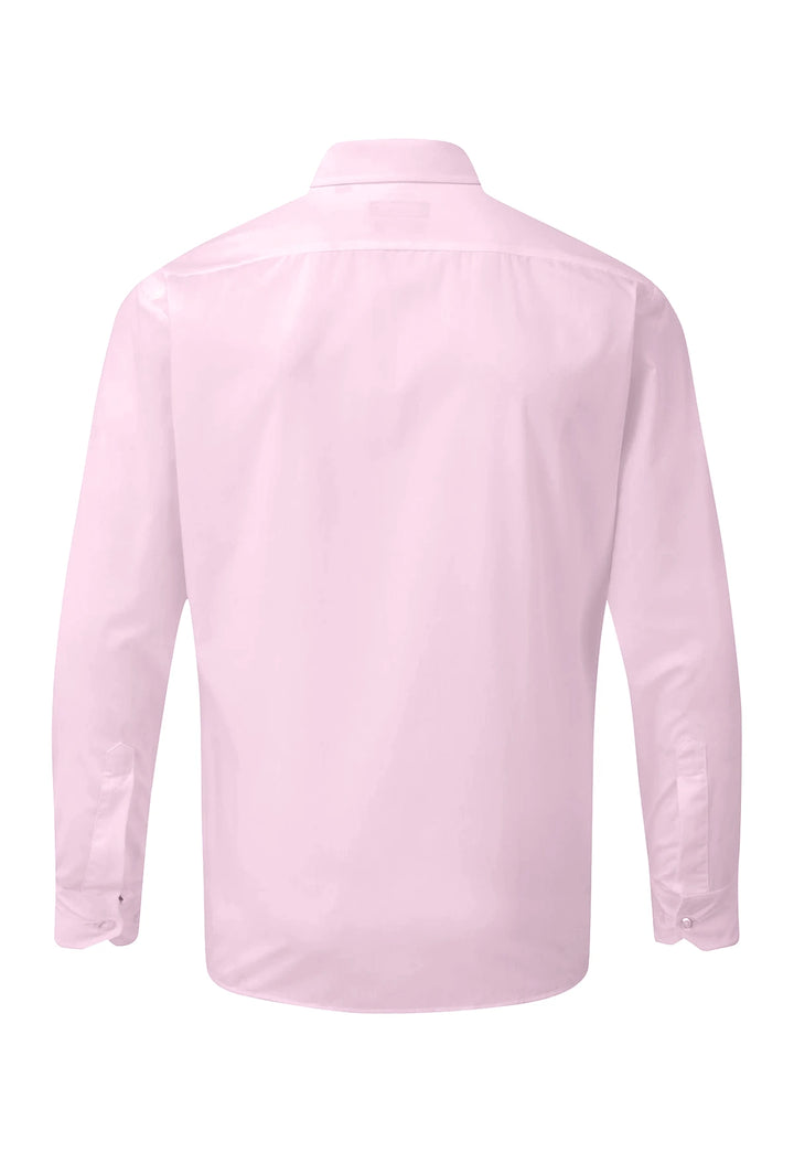 Men's Vibrant Long Sleeve Poplin Shirt - The Work Uniform Company