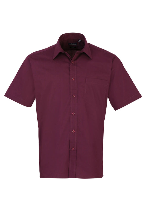 Men's Short Sleeve Poplin Shirt PR202