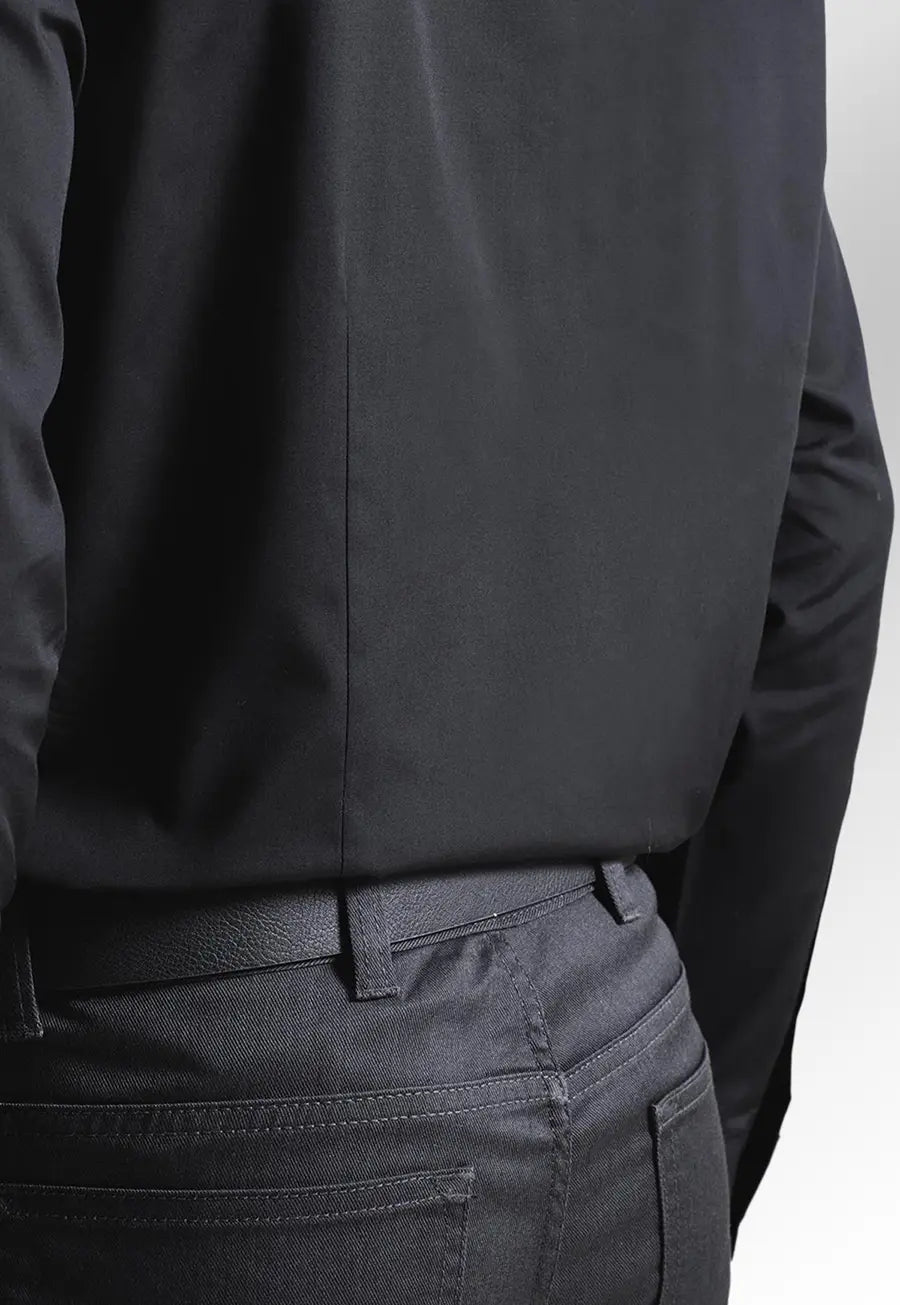 Men's Long Sleeve 'Recyclight' Poplin Shirt - The Work Uniform Company