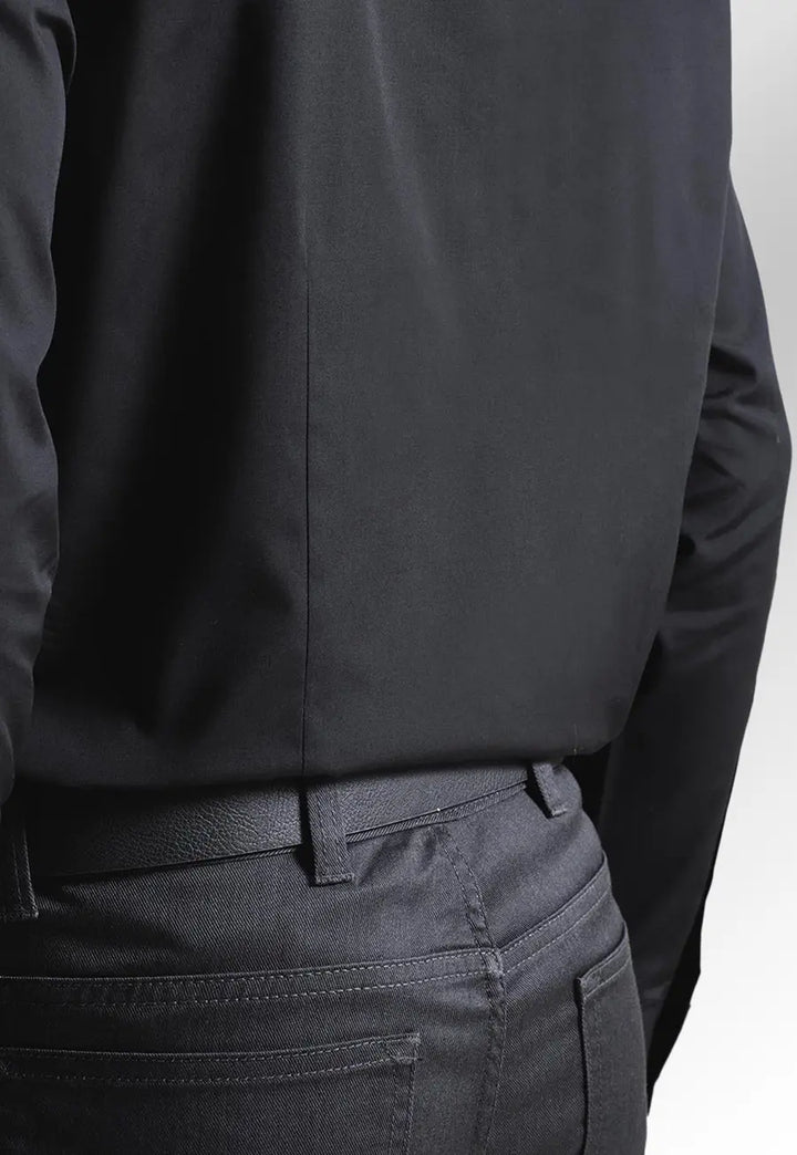 Men's Long Sleeve 'Recyclight' Poplin Shirt - The Work Uniform Company