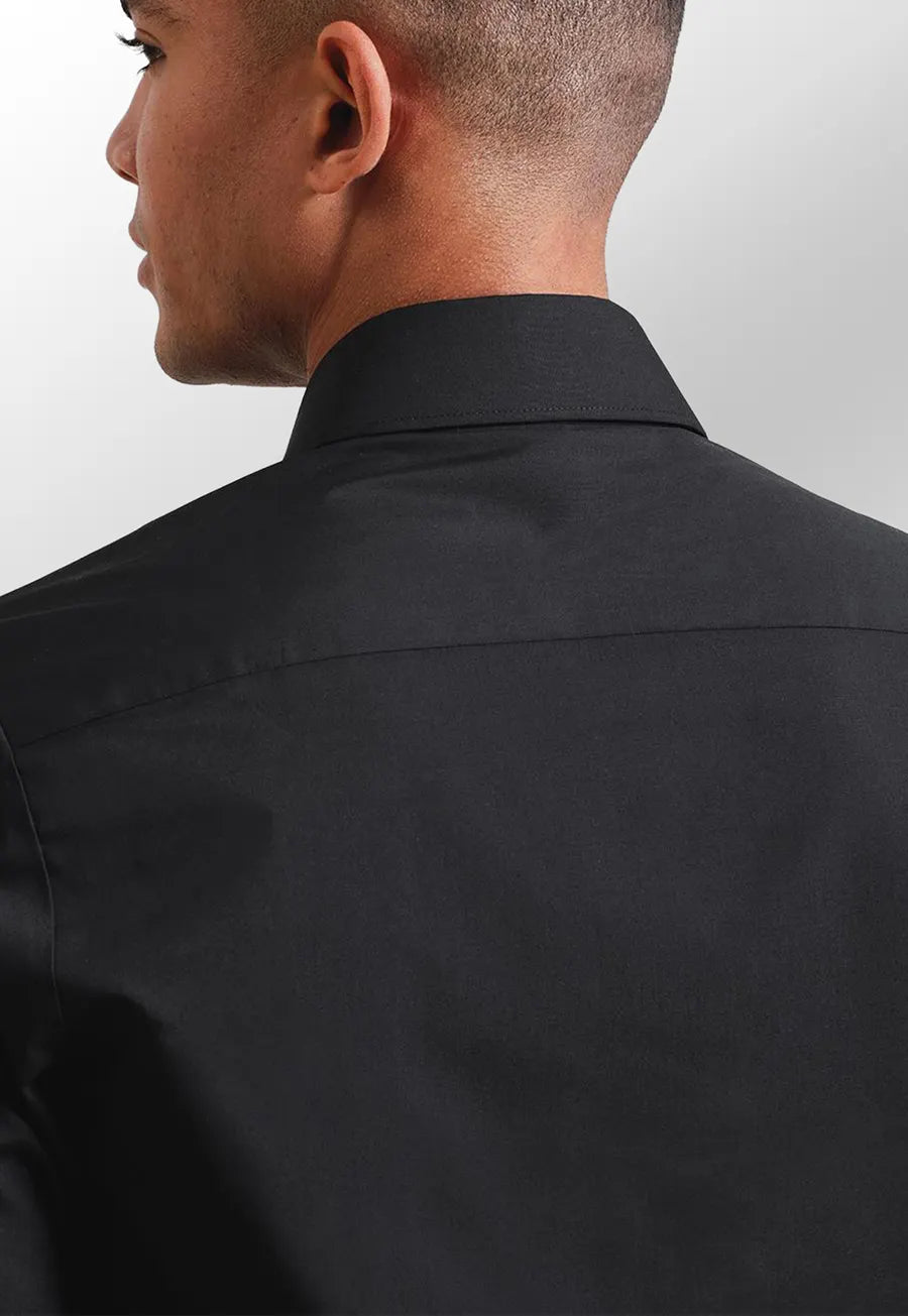 Men's Long Sleeve 'Recyclight' Poplin Shirt - The Work Uniform Company
