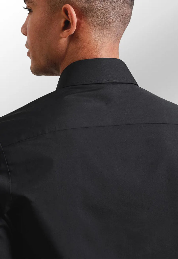 Men's Long Sleeve 'Recyclight' Poplin Shirt - The Work Uniform Company