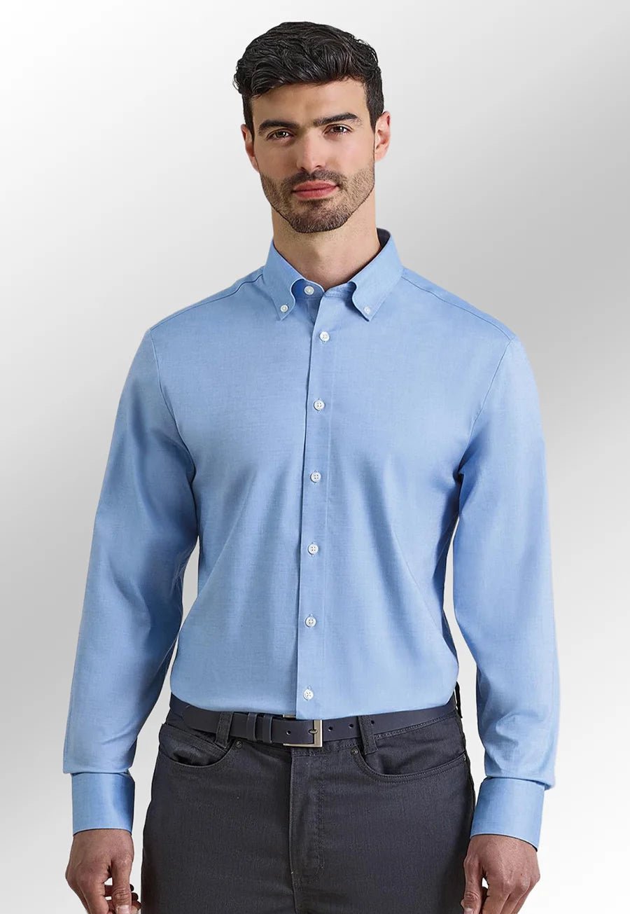 Men's Supreme Oxford Long Sleeve Shirt - The Work Uniform Company