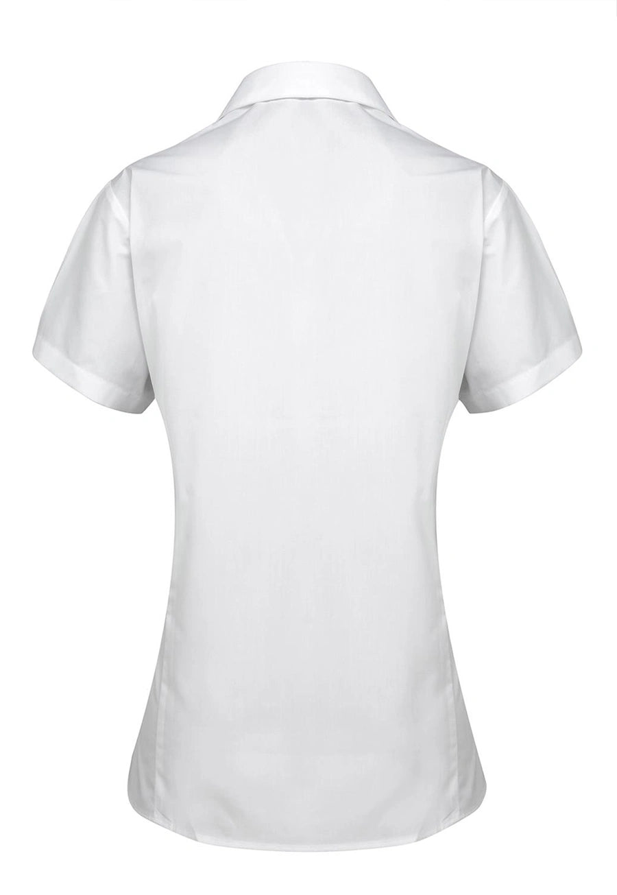Women's Supreme Poplin Short Sleeve Shirt - The Work Uniform Company