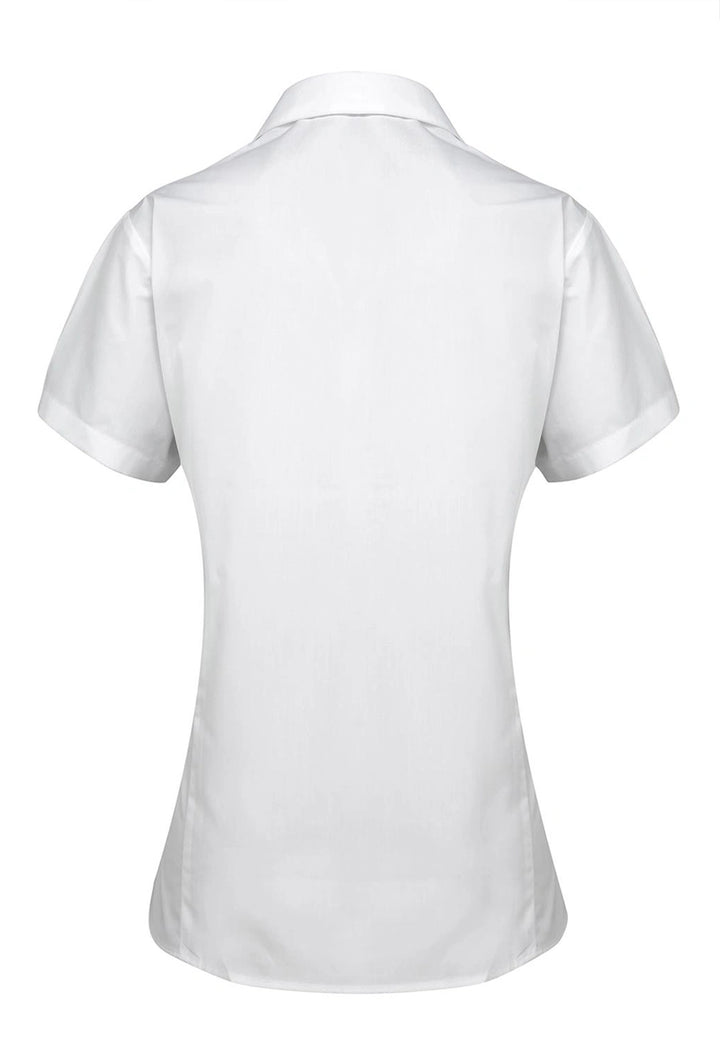 Women's Supreme Poplin Short Sleeve Shirt - The Work Uniform Company
