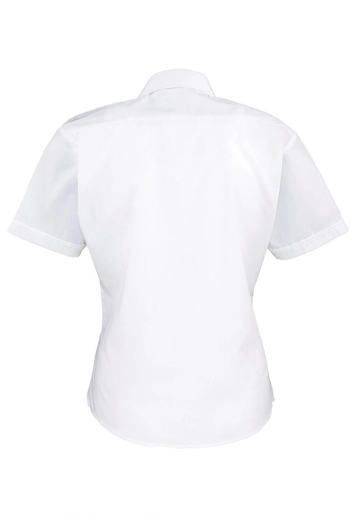 Women's Short Sleeve Pilot Blouse - The Work Uniform Company