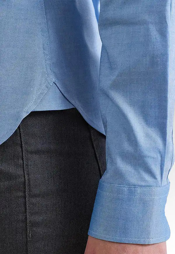 ‘Supreme’ Oxford Long Sleeve Shirt - The Work Uniform Company