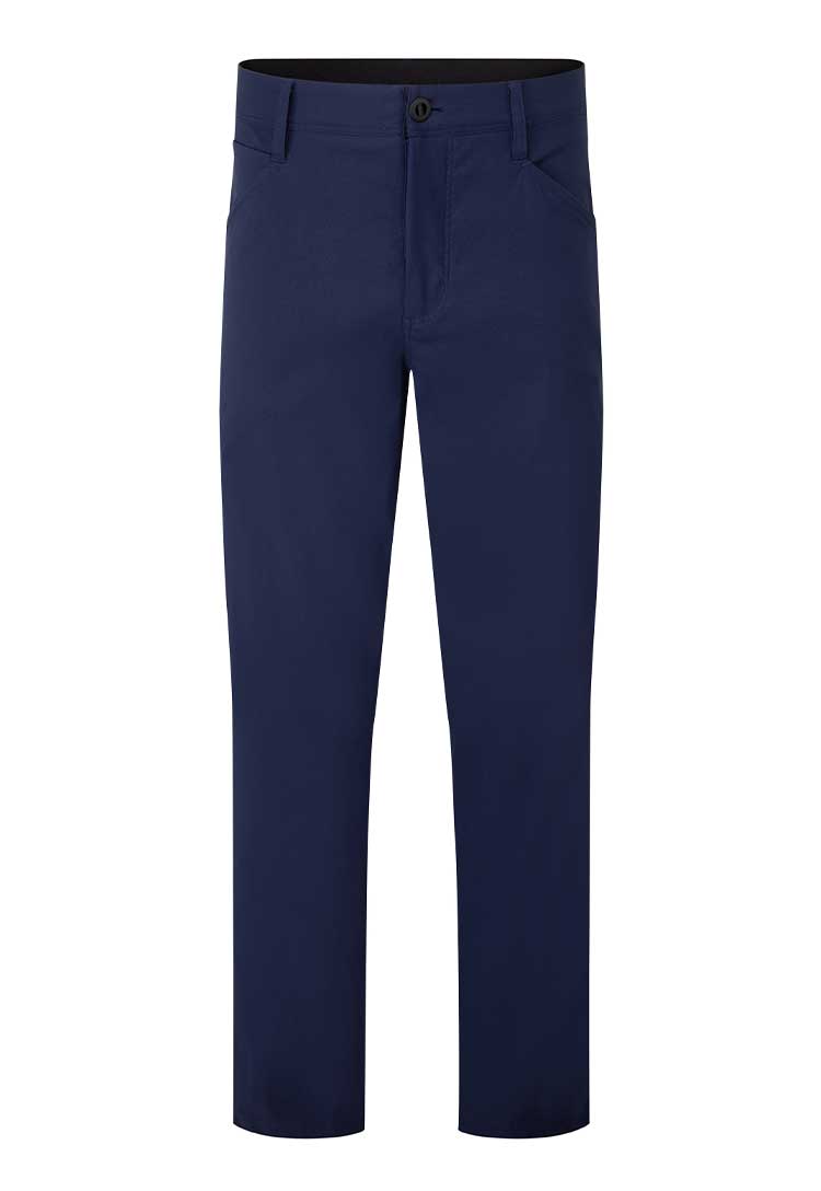 A pair of PR566 Stretchchecker Adapt Trousers in Navy