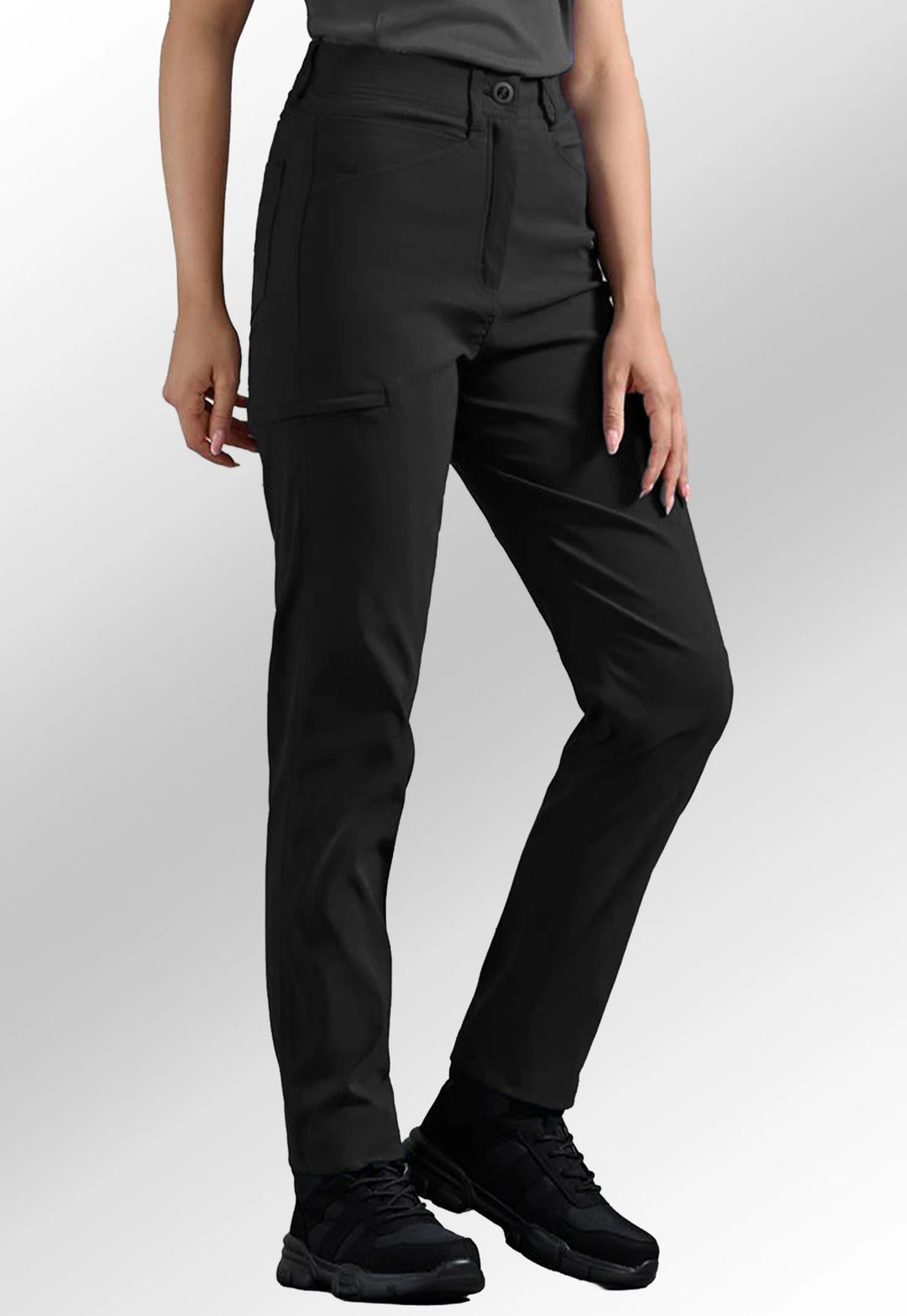 Women's Stretchchecker Work Cargo Trousers - The Work Uniform Company