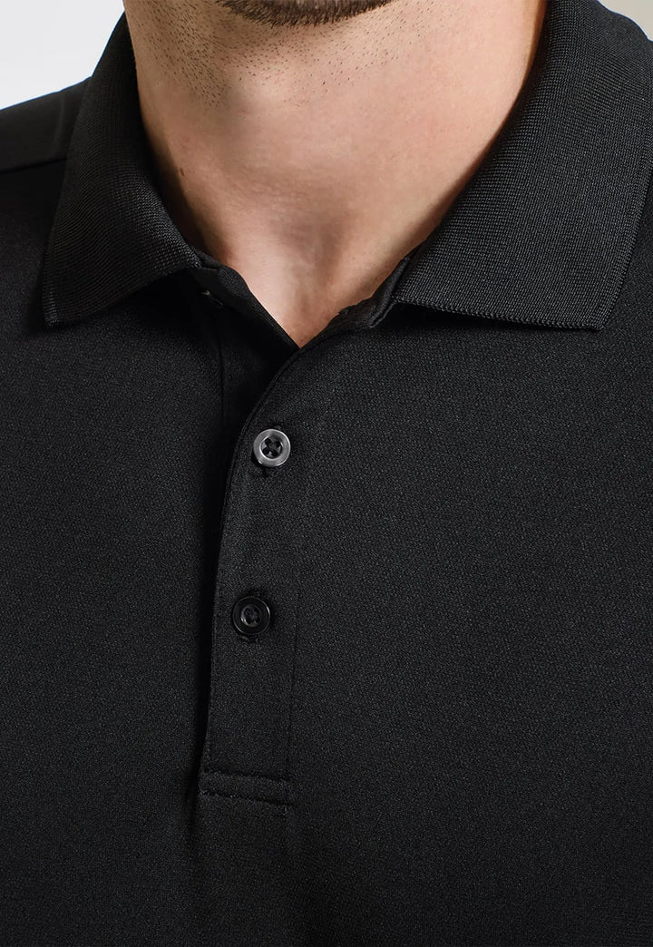 Long Sleeve Coolchecker® Piqué Polo - The Work Uniform Company