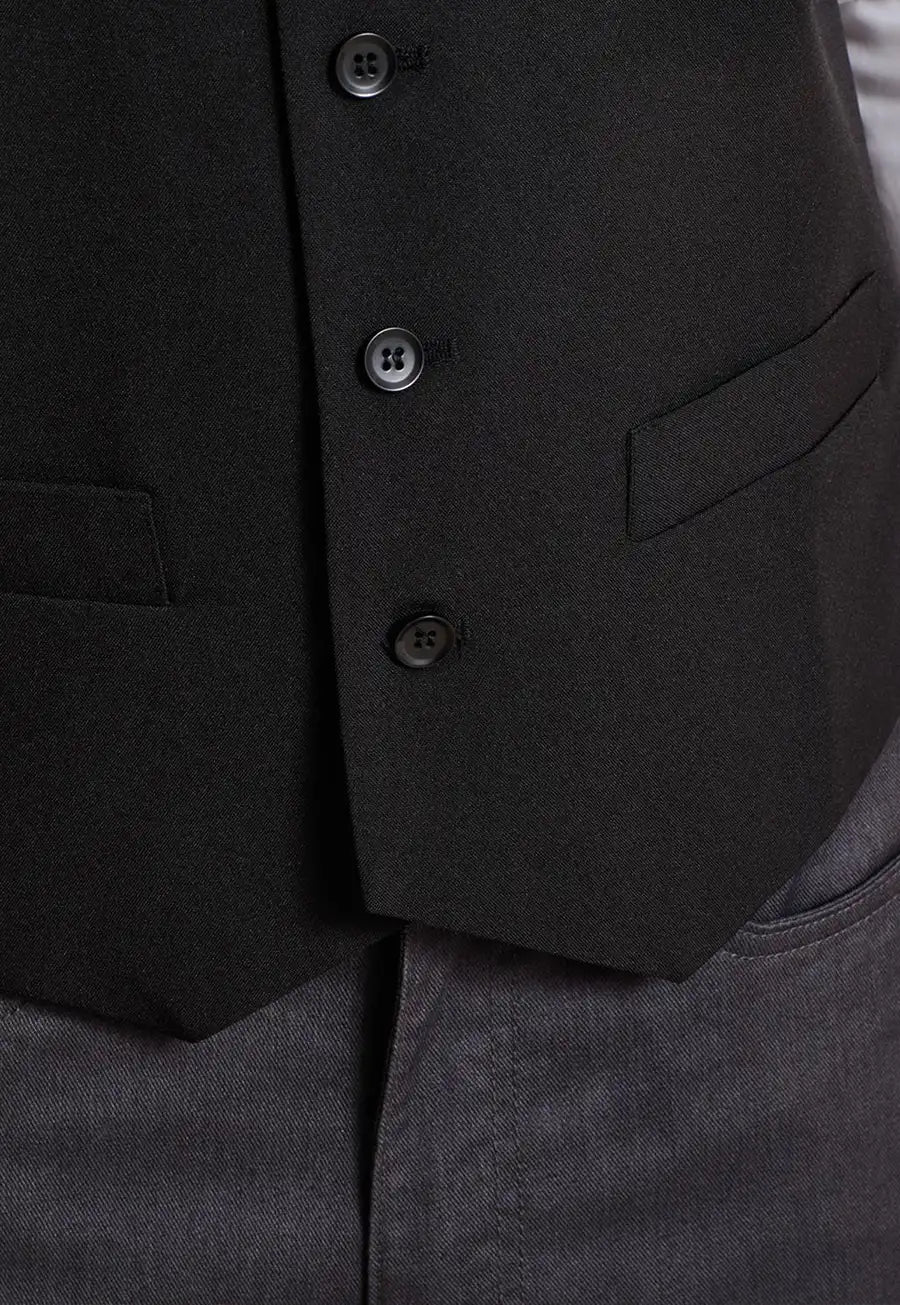 Men's Lined Polyester Waistcoat - The Work Uniform Company