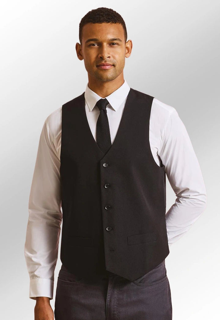 Men's Lined Polyester Waistcoat - The Work Uniform Company