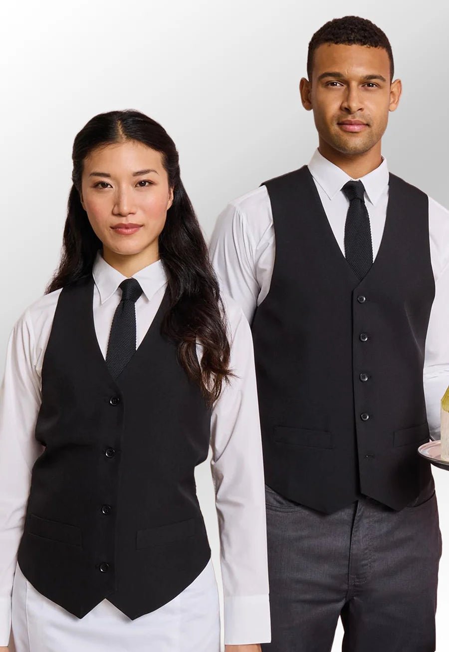 Men's Lined Polyester Waistcoat - The Work Uniform Company