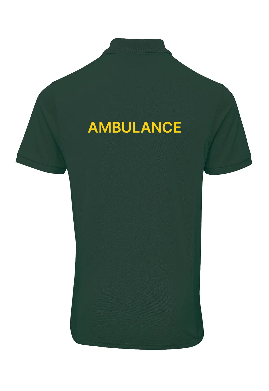 Ambulance Coolchecker® Plus Piqué Polo with Printed Logos - The Work Uniform Company