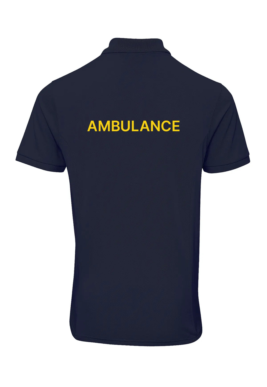 Ambulance Coolchecker® Plus Piqué Polo with Printed Logos - The Work Uniform Company