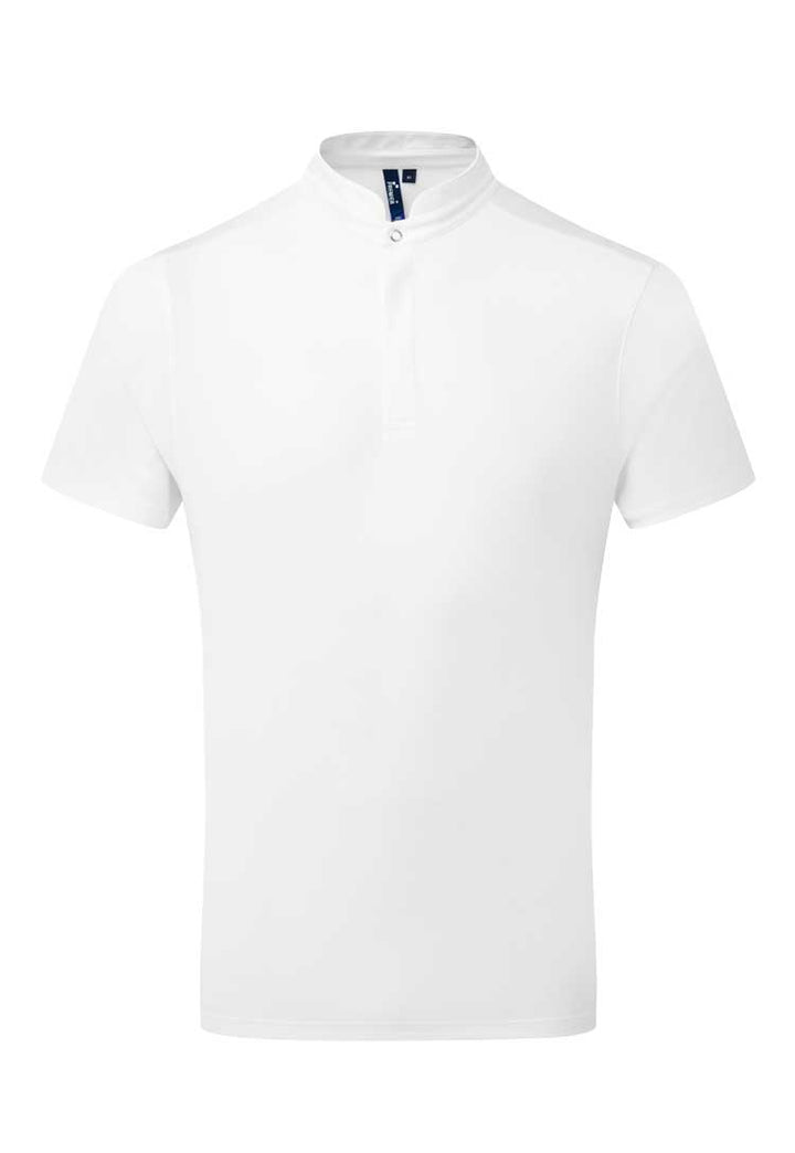 The PR646 Essential Coolchecker Short Sleeve Chef's Shirt in White