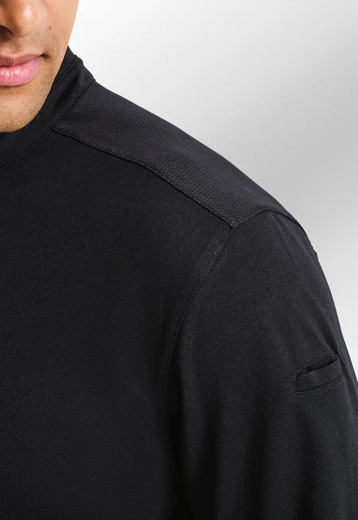 Essential Coolchecker Long Sleeve Chef's Shirt - The Work Uniform Company